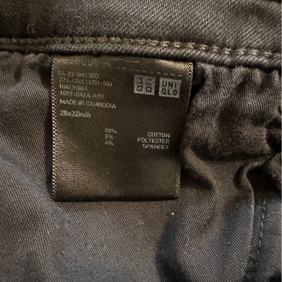 Black Uniqlo Jeans size 12 - Picture 4 of 9